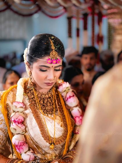 Additional views showcasing the variety and detail of my heirloom bridal sarees. Each image captures a different angle, moment, or detail, from full portraits to close ups of the fabric and embroidery, illustrating the complete story of each bride's custom creation.