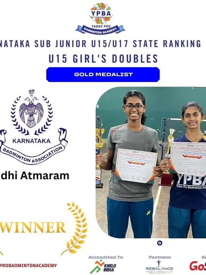 Yadav Pro Badminton Academy - Professional Badminton Coaching Programs Rising Stars: Junior & Sub-Junior Achievements photo 10