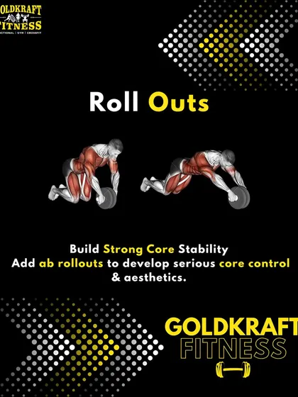 Ab Rollouts are essential for developing serious core control and stability. They build strength throughout your entire core, which translates to better performance in all other lifts.