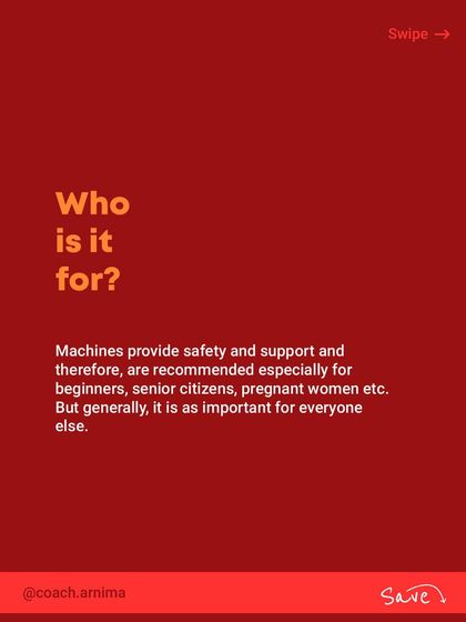 Don't be afraid of machines. This series explains the advantages of using machines for stability, safety, and applying progressive overload, making them great for beginners and advanced lifters alike.