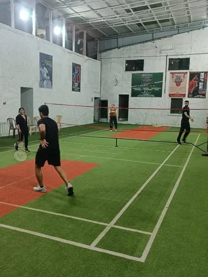More action from our doubles matches, showing different players and games. Every day is a new challenge on the court!