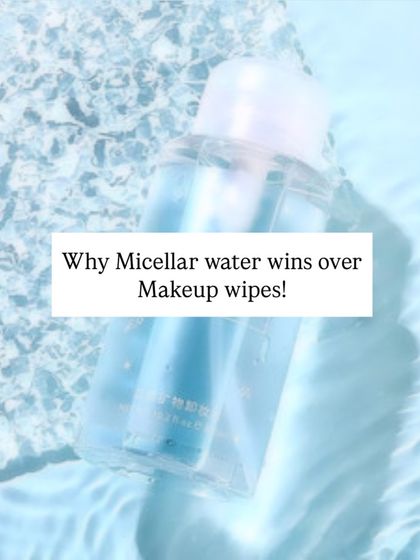 Why does micellar water win over makeup wipes? This series explains the benefits of using micellar water for a gentler, more effective cleanse.