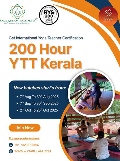 YogaKulam - Yoga & Ayurveda Wellness Retreats Yoga Teacher Training: Foundation Courses (100 & 200-Hour) photo 4