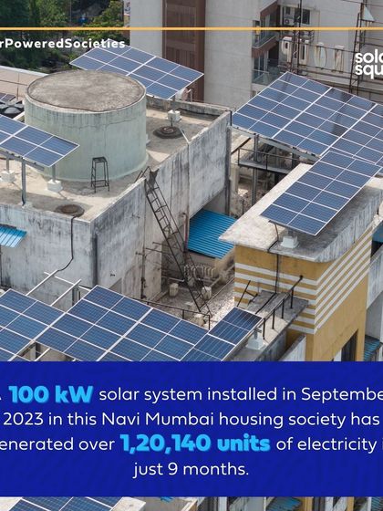 SolarSquare - Residential & Community Rooftop Solar Solutions Powering Communities: Housing Society Projects photo 8
