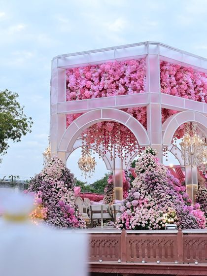 The Wedding Square - Wedding Design & Styling Ethereal Mandaps & Ceremonies photo 13