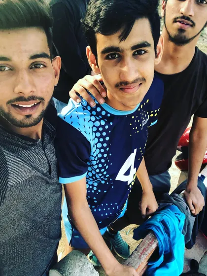 A candid moment with our champion Shubham Bidhuri after his selection for the Khelo India Delhi team. We wish him all the best.