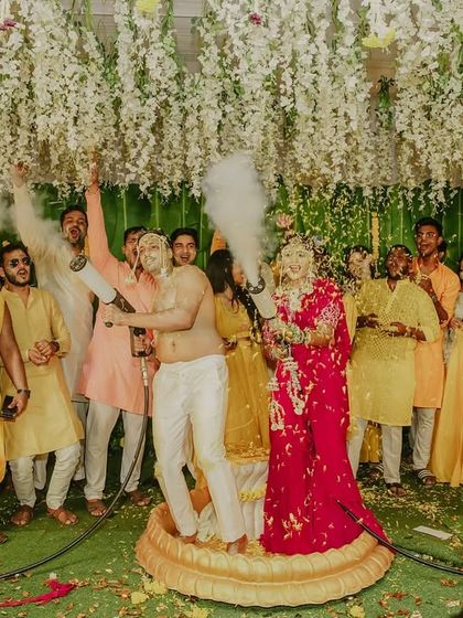 The Festivities: Haldi, Sangeet & Receptions photo 32