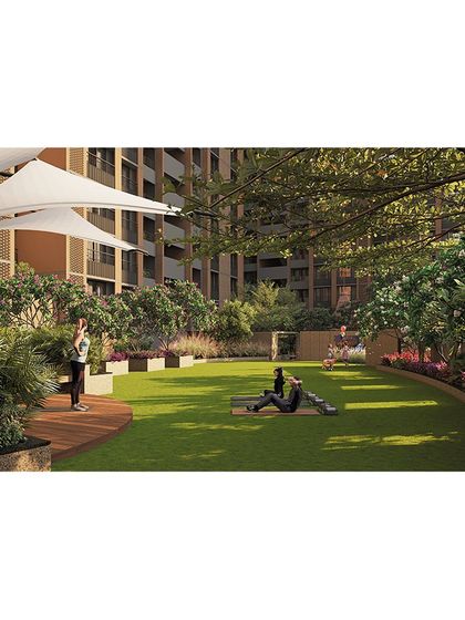 The central lawn is a key element in our community designs, offering a flexible open space for recreation, gatherings, or simply enjoying the outdoors.