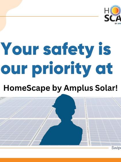 Your safety is our priority. This graphic introduces our steadfast commitment to ensuring the security of our customers throughout their entire solar journey, from consultation to post-installation checks.