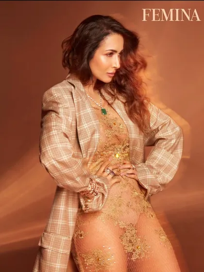 A collection of looks from the Femina cover shoot with Malaika Arora. I worked with pieces from Gucci, Dhruv Kapoor, and Helen Anthony to create a series of sophisticated, layered, and texture-rich outfits.