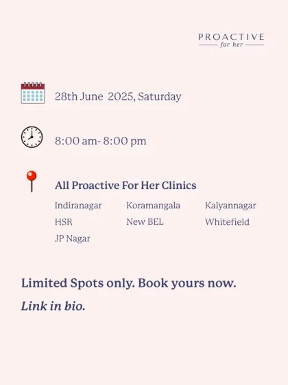 Our HPV Bootcamp is coming to all our clinics across Bangalore. Book your spot now!