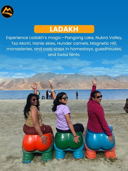 An overview of the Ladakh experience I offer, from Pangong Lake and Nubra Valley to cozy stays in homestays and Swiss tents.