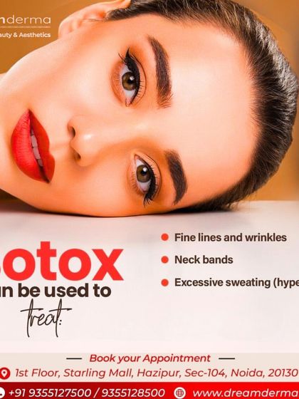 Botox is a versatile treatment that can address fine lines, wrinkles, neck bands, and even medical conditions like hyperhidrosis (excessive sweating).