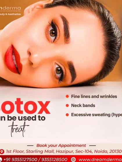 Botox is a versatile treatment for various concerns. It is highly effective for smoothing fine lines and wrinkles, relaxing prominent neck bands, and treating medical conditions like hyperhidrosis (excessive sweating).