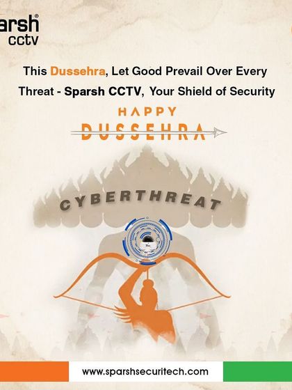 This Dussehra, let good prevail over every threat. Our cyber-secured CCTV acts as your shield, protecting you from modern-day evils like cyberthreats.