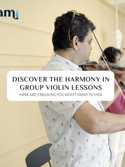 Discover the harmony in group violin lessons. Learning together offers unique benefits that enhance the musical journey for every student.