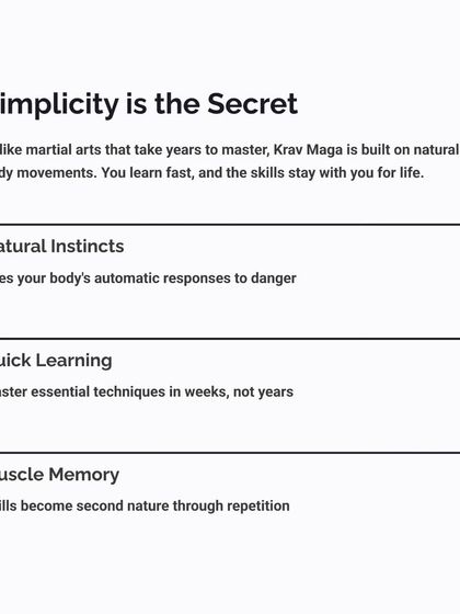 The Krav Maga Philosophy: Survival Over Sport photo 3