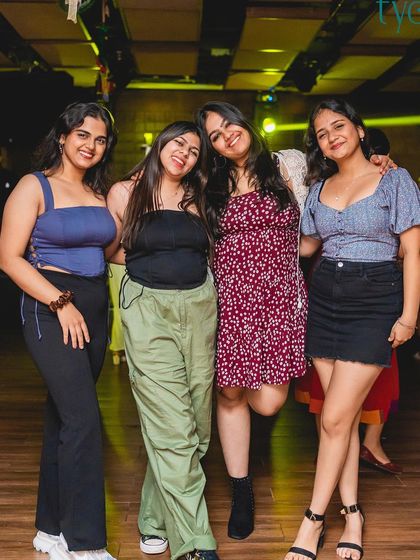 A group of friends at TYD.