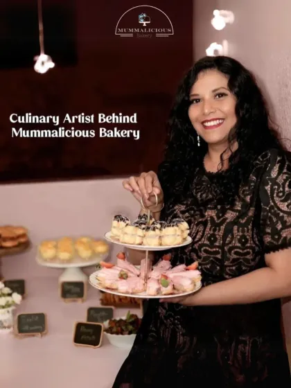 Meet the heart behind the bakery! I'm the culinary artist who personally designs and oversees every creation, ensuring each order is made with love, passion, and a little bit of home-baked magic.
