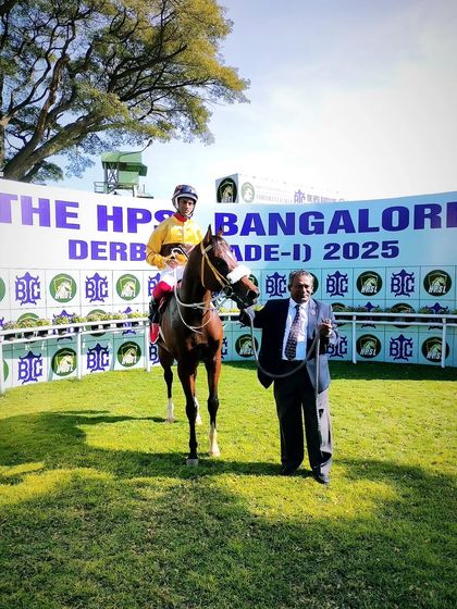 'Roman Spirit', winner of The Steward Gold Cup.