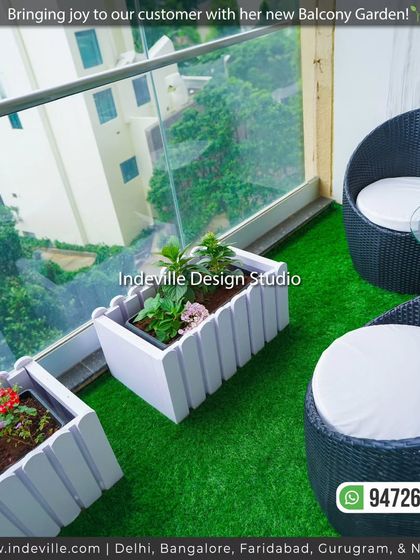 Indeville Design Studio - Landscape Design & Build Balcony Makeovers photo 31