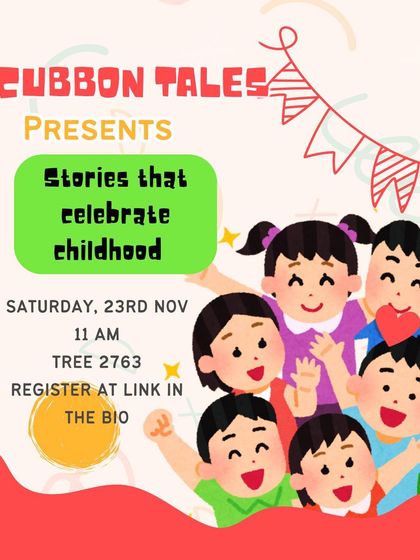 The poster for our session celebrating childhood. We read classic stories that honor the love, likes, and feelings of children, with animals and toys as the heroes.