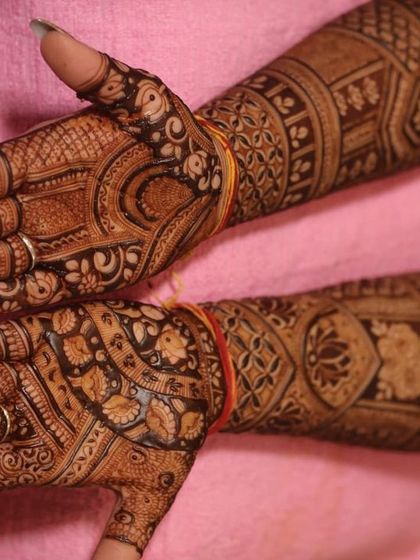 Umesh Kumar - Festival & Occasion Mehandi Intricate Rajasthani & Full Hand Designs photo 44