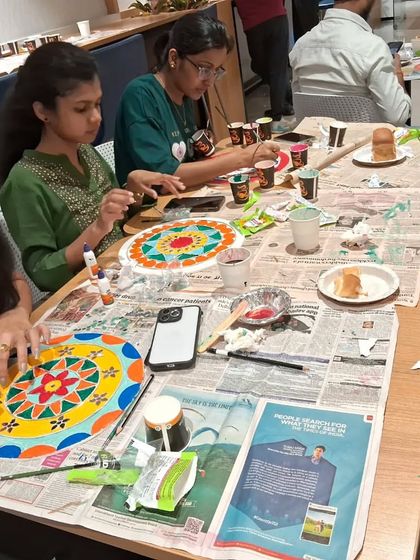 Artshaala - Corporate Art Workshops Lippan Art: Traditional Mud & Mirror Craft photo 13
