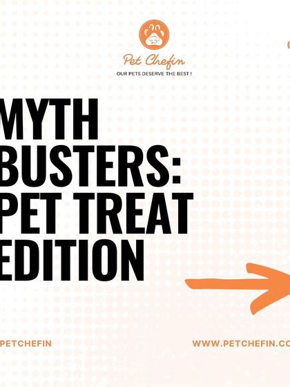 Let's bust some common myths about pet treats and discover why our air-dried options are a healthier choice.