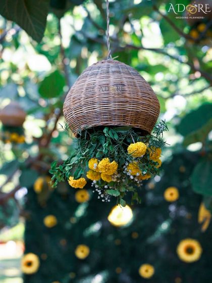 Adore Wedding Planners - Wedding Design & Decoration Vibrant Haldi Ceremonies photo 11