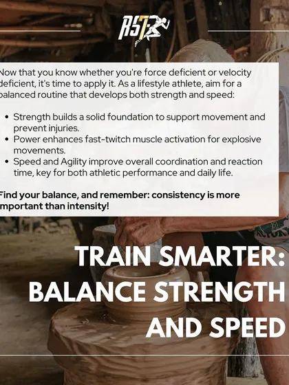 To train smarter, you need to balance strength and speed. I help lifestyle athletes find this balance to build a solid foundation, enhance explosive power, and improve overall coordination.
