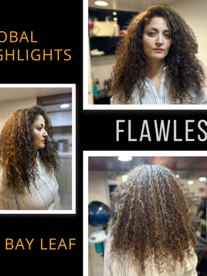 I love working with curly hair. These global highlights were placed to define each curl, adding depth and preventing the hair from looking like a single block of color. The result is flawless, defined, and vibrant.