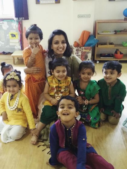 Another festive celebration with our little ones. We believe in making learning a culturally rich experience.