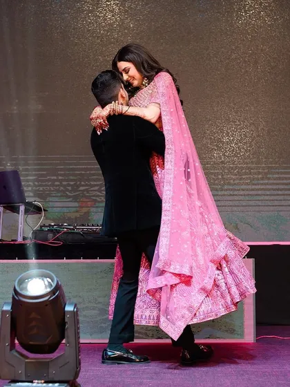 A classic lift that makes any couple's dance feel like a scene from a movie. I teach these moves safely so you can have your fairytale moment.