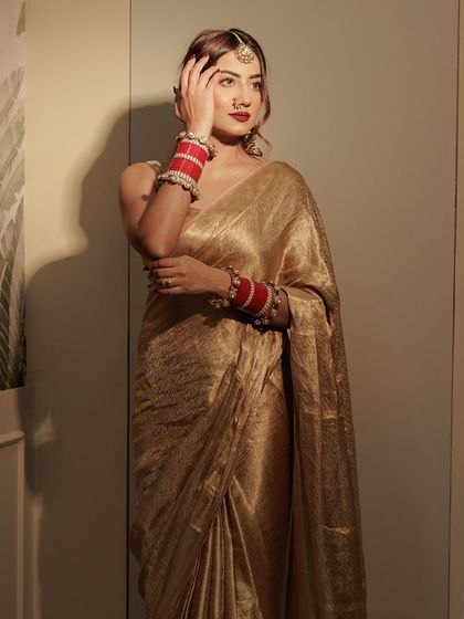 Another pose from my Karwa Chauth shoot. I love sharing these personal moments with my online family.