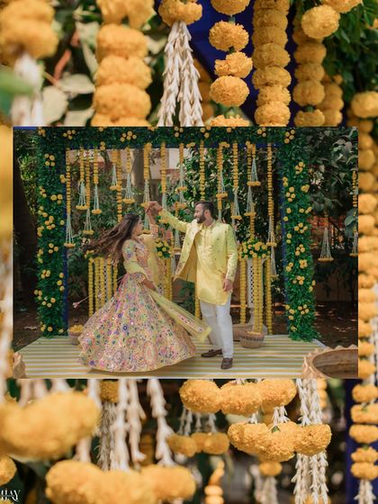 Vibrant Haldi & Mehendi Moments photo 20