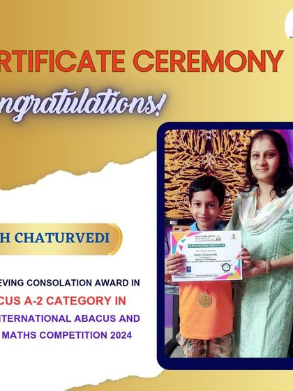 Achievers Destination Academy - Mental Math & Speed Calculation Our Star Achievers: Competition Winners & Graduates photo 48