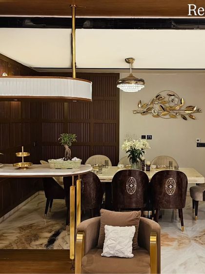 Chizzle My Designs - Turnkey Residential Interior Design Luxurious Living & Dining Rooms photo 12