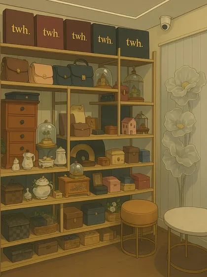 A whimsical, Ghibli-style illustration of my studio. It's my happy place, filled with creativity, beautiful materials, and endless possibilities.