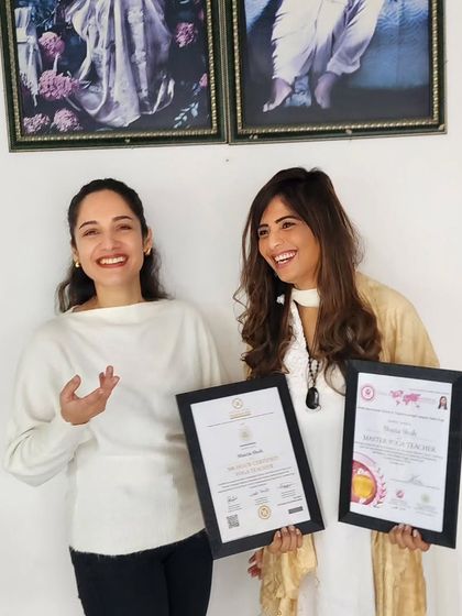 More happy moments from our TTC graduation. Seeing my students ready to embark on their own teaching journey is one of the most rewarding parts of what I do.