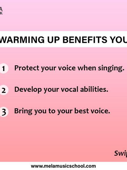Mela Music School - Vocal Lessons Vocal Health & Singing Tips photo 8