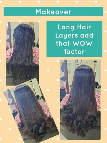 This makeover shows how layers can add a "wow" factor to long hair. The cut maintains the beautiful length while adding shape and bounce for a truly eye-catching result.