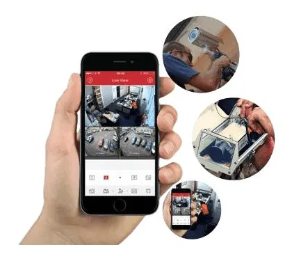 Watch your property from your phone. We set up mobile viewing for every CCTV system we install.