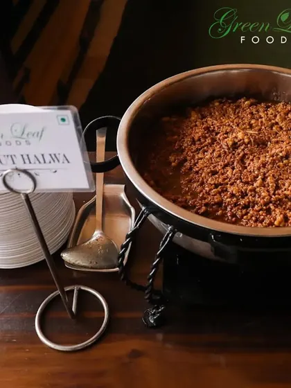 A unique and rich dessert, our Walnut Halwa is a crowd-pleaser. Made with ground walnuts and cooked in ghee, it's a warm and nutty alternative to traditional halwas.