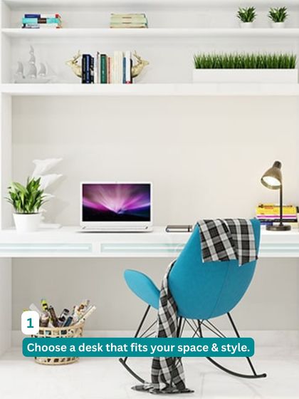 DesignCafe - Custom Modular & Space-Saving Furniture Work & Study in Style: Home Office Solutions photo 5