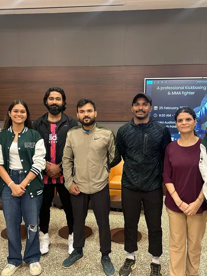 Posing with the organizing committee and participants. It's great to see institutions taking proactive steps towards empowering their students with self-defense skills.