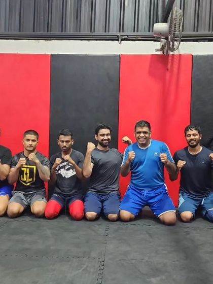 The 5:45 am class crew at The Movement Fitness Centre. We believe in earning our breakfast with a solid session of BJJ and wrestling.