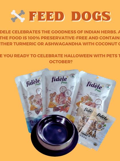 Fidele celebrates the goodness of Indian herbs in their preservative-free food. We're excited to share their treats with our community.