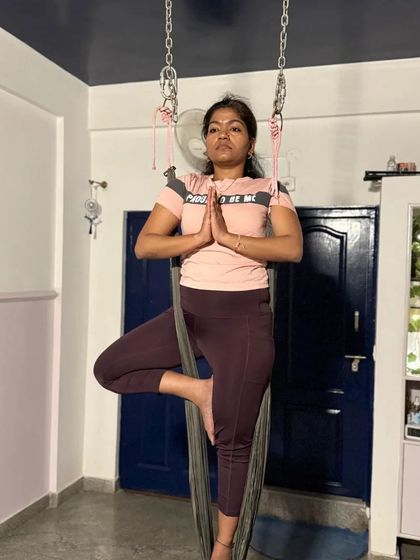 Ashrita - Group & Private Yoga Classes Aerial Yoga: Find Your Wings photo 17