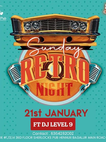 A throwback to our Sunday Retro Night with DJ Level 9. I always bring in talented DJs to keep the classic hits coming.